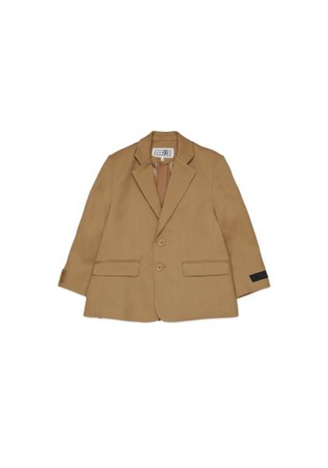 Giacca con logo MM6 KIDS MAISON MARGIELA | M61076 MM03DM6714